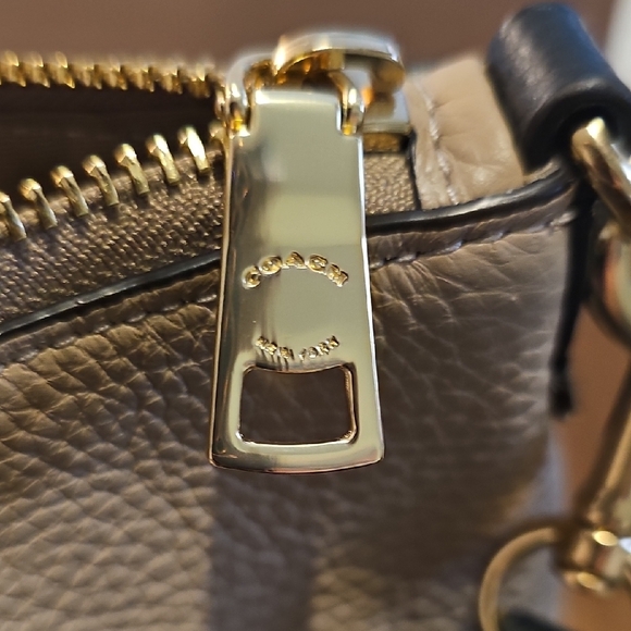 Coach Kacey Satchel TriColor Shoulder Bag - Picture 5 of 5
